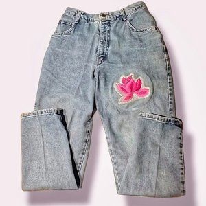 Embroidered Vintage Jeans